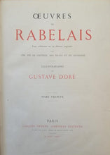 Charger l'image dans la galerie, RABELAIS (François) - Oeuvres illustrées par Gustave Doré