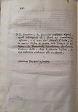 Charger l'image dans la galerie, Livre VALLISNIERI (Antonio) - Istoria del Camaleonte Affricano