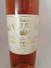 Charger l&#39;image dans la galerie, Château Rieussec 1er Gran Cru Classé 1855, Sauternes 1998
