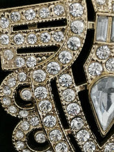 Charger l&#39;image dans la galerie, Pendentif en métal doré et brillant, avec deux boucles
