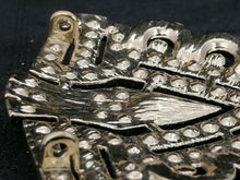 Charger l&#39;image dans la galerie, Pendentif en métal doré et brillant, avec deux boucles

