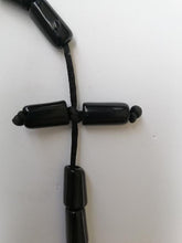 Charger l&#39;image dans la galerie, Très joli collier en pierre noire
