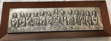 Charger l&#39;image dans la galerie, Bas-relief représentant la Dernière cène, en argent 925, de l&#39;artiste Ottaviani
