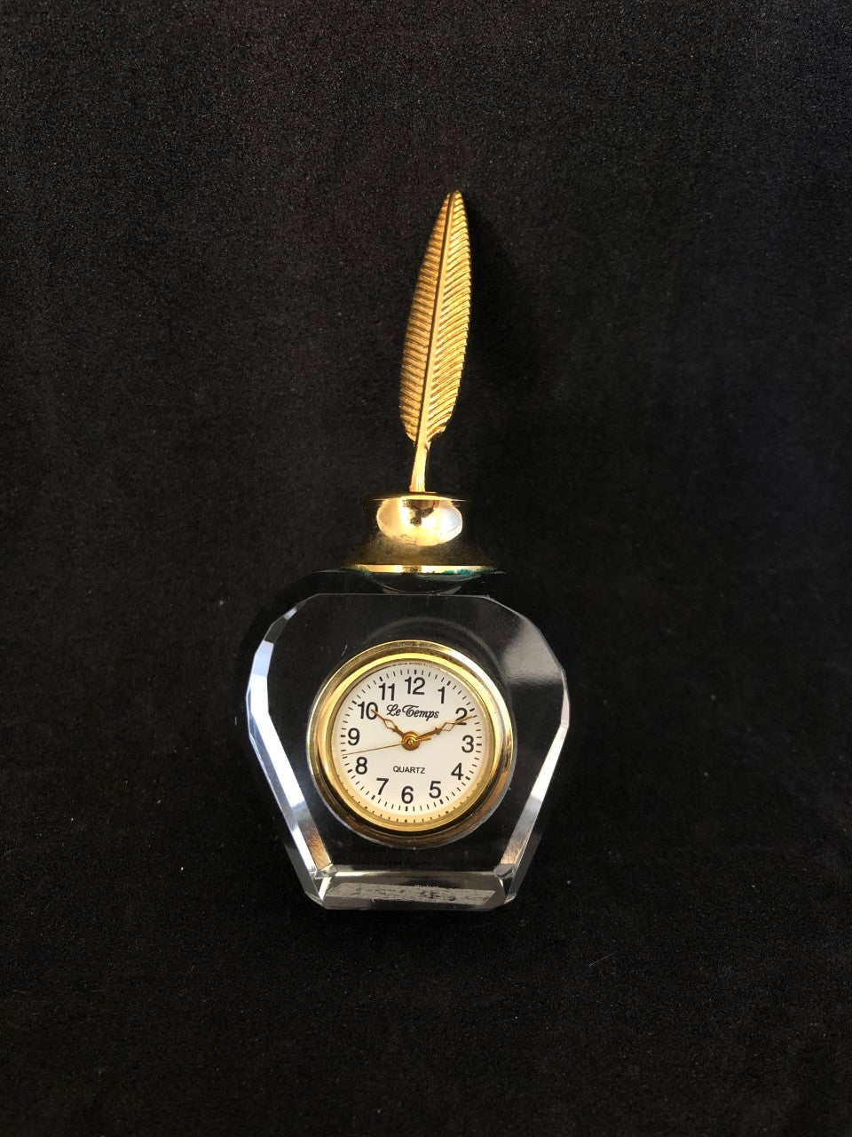 Petite horloge “encrier”