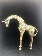 Charger l&#39;image dans la galerie, Statuette girafe et girafon
