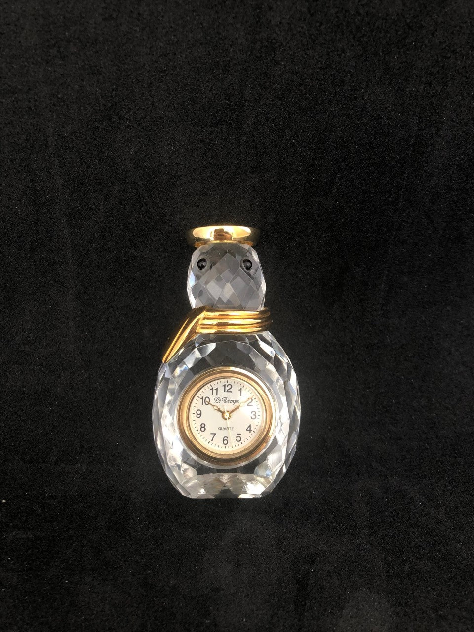 Horloge « bonhomme de neige »
